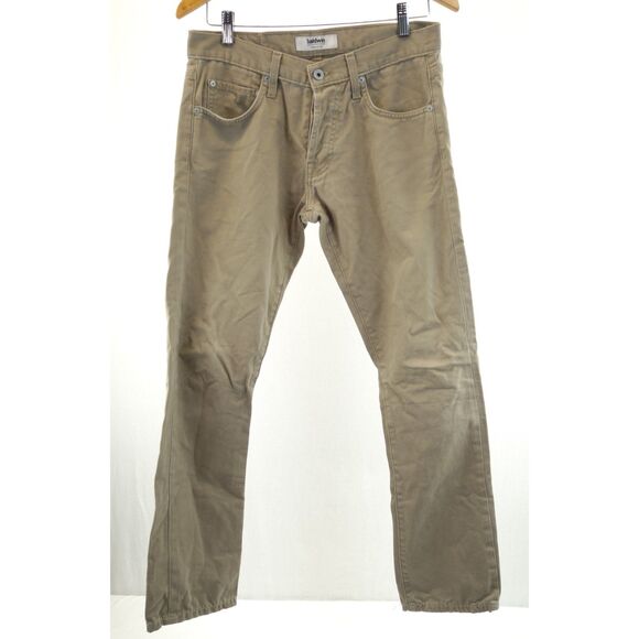EUC Baldwin Denim 'The Henley' 5-Pocket Pants | 30W, Tan, Classic Slim - Picture 1 of 6